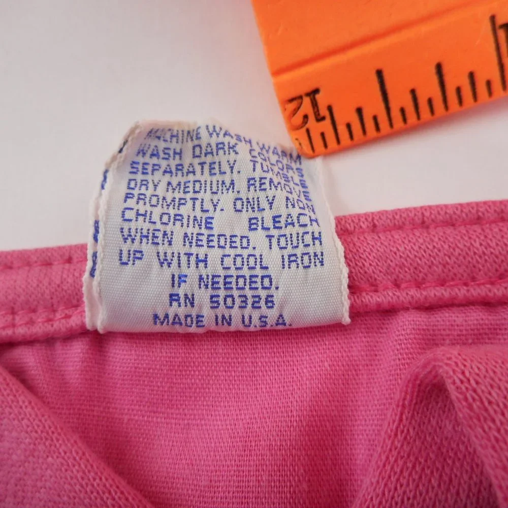 Vintage Oshkosh B'Gosh Overalls 6-9 Mo Vestbak USA Pink